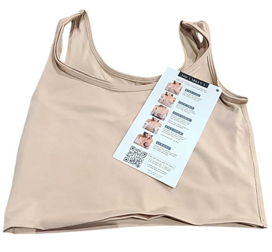 Larken The Larken X Nursing Bra, Sand, XSmall, Single