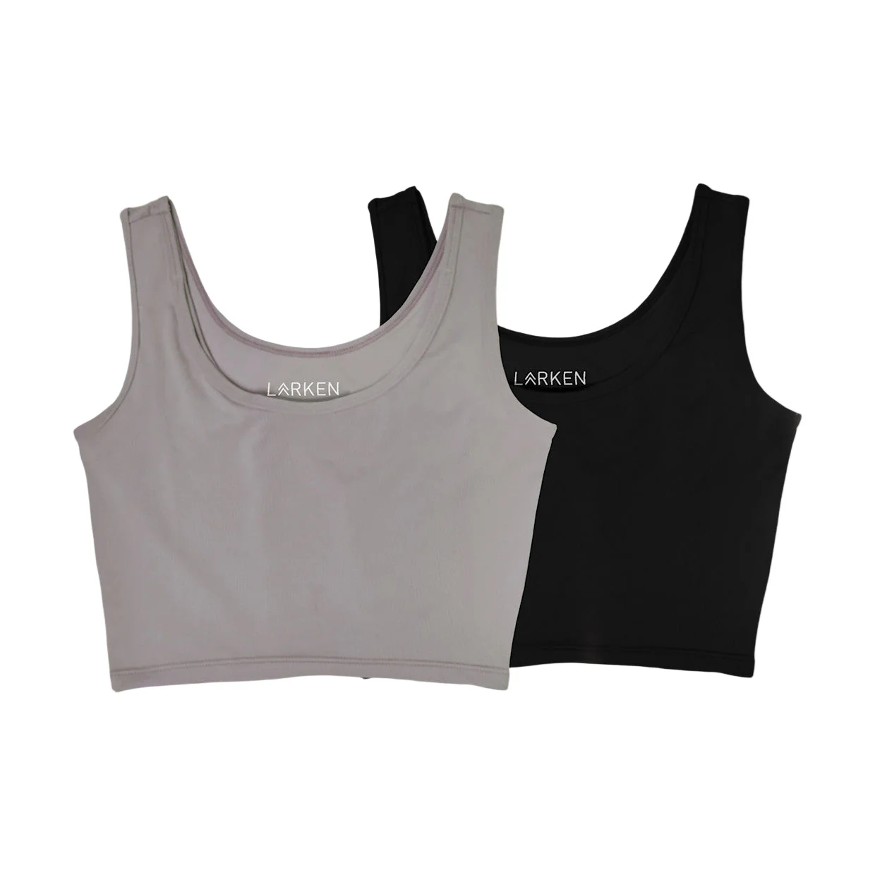 Larken The Larken X Nursing Bra, XLarge, 2 pack, Black/ Stone