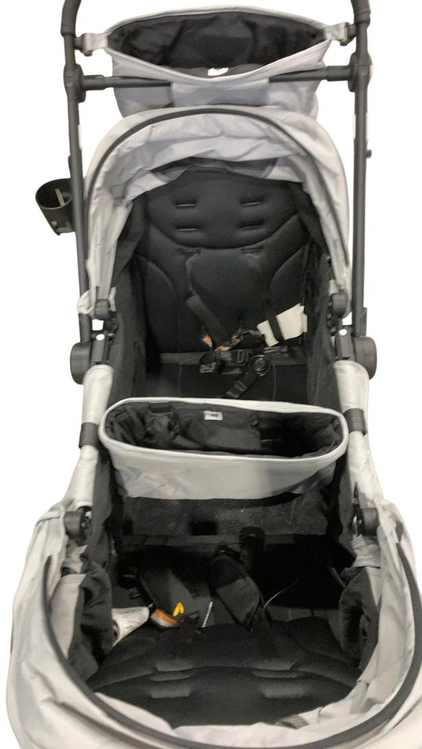 Larktale Caravan Coupe V2 (2 Seater) Stroller Wagon, 2023, Gray/Black - Image 4