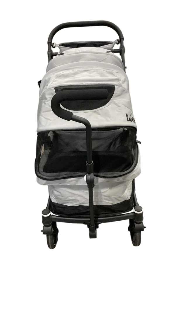 Larktale Caravan Coupe V2 (2 Seater) Stroller Wagon, 2023, Gray/Black - Image 5