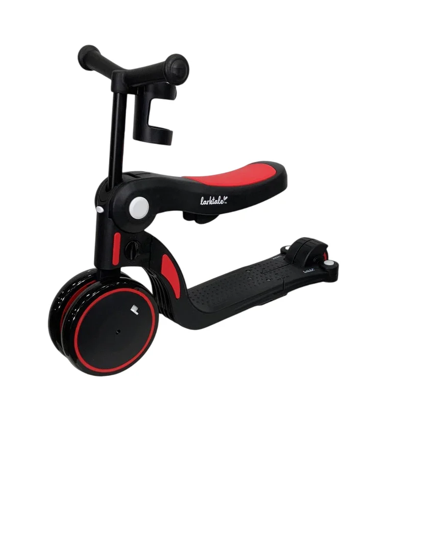 Larktale Scoobi 5-in-1 Scooter, Barossa Red - Image 2