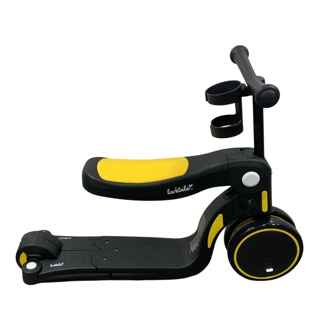 Larktale Scoobi 5-in-1 Scooter, Clovvelly Yellow - Image 3