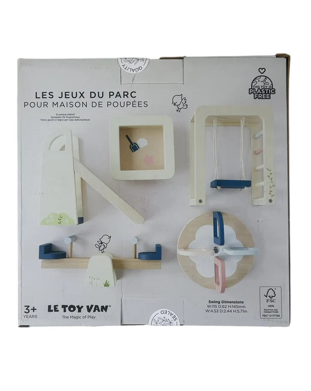 Le Toy Van Dolls House Outdoor Play Furniture, Wooden - Image 3