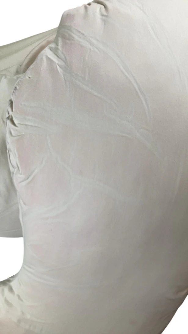 Leachco Back ‘n Belly Bliss Pregnancy Pillow, Lightly Latte - Image 3