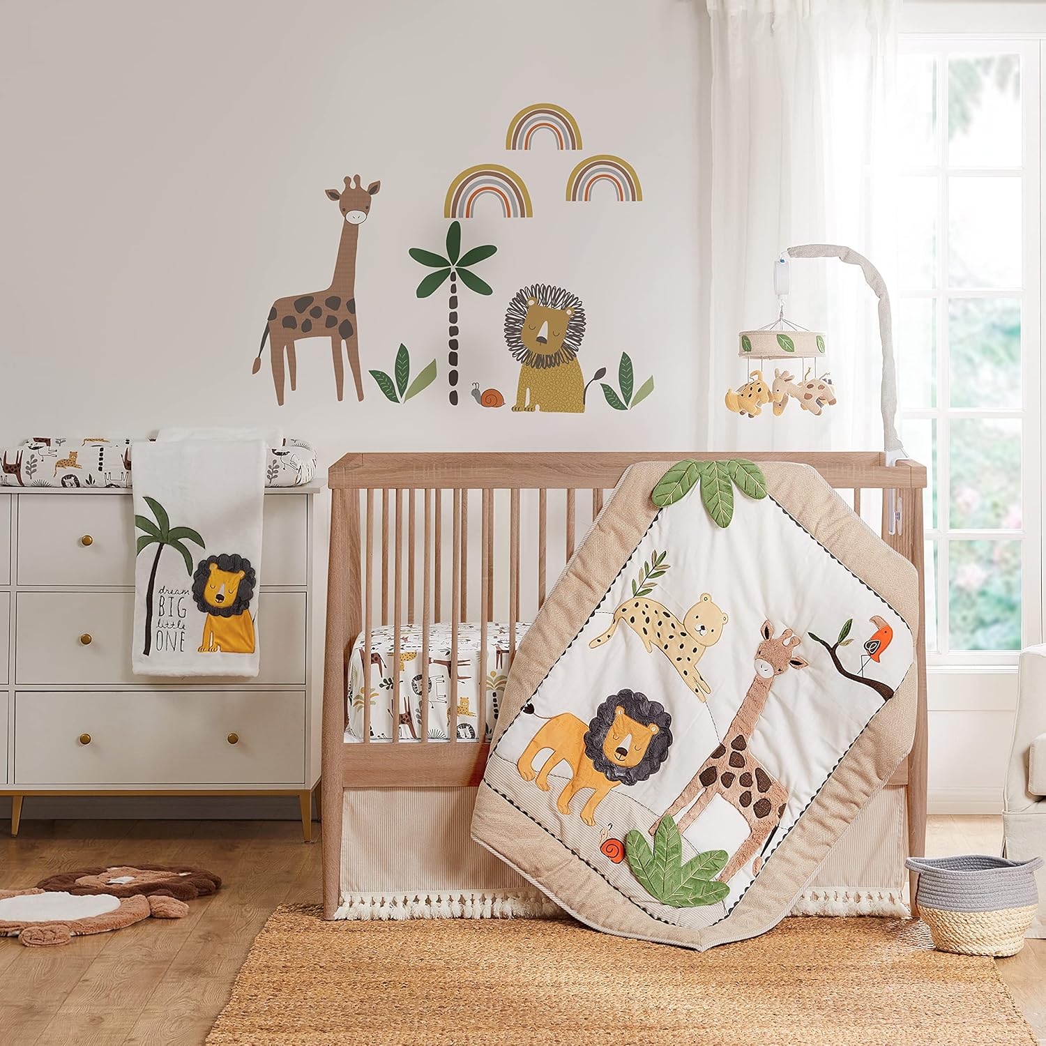 Levtex Baby Four Piece Crib Bedding Set, Zuma