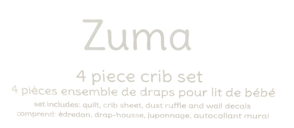 Levtex Baby Four Piece Crib Bedding Set, Zuma - Image 5