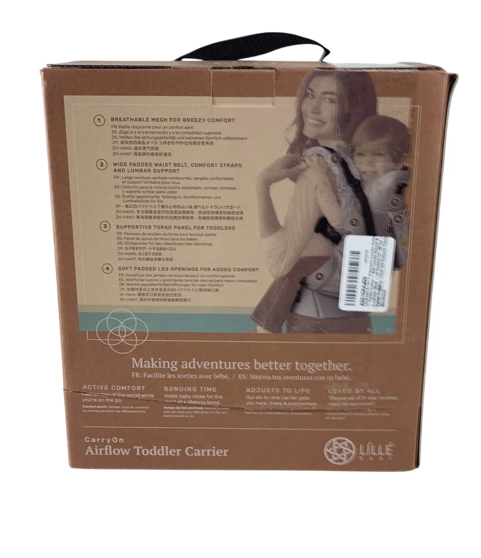 Lillebaby CarryOn Airflow Carrier Toddler Size, Mist - Image 3