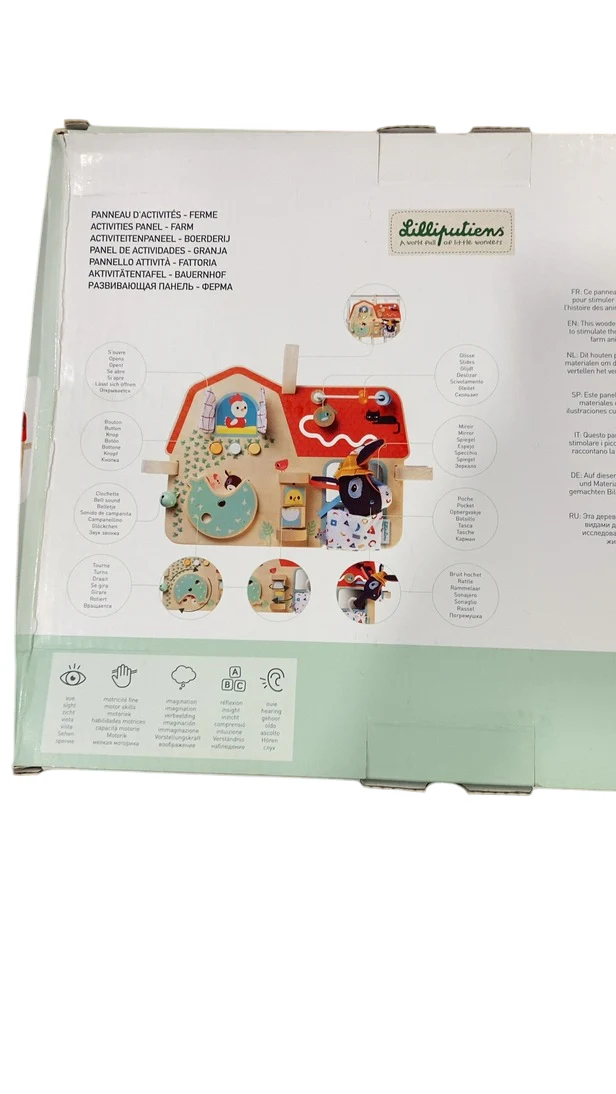 Lilliputiens Activities Panel, Farm - Image 2