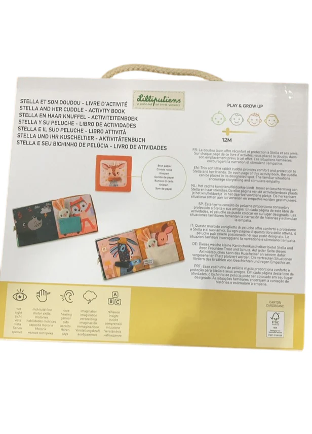 Lilliputiens Cuddle Activity Book, Stella - Image 3