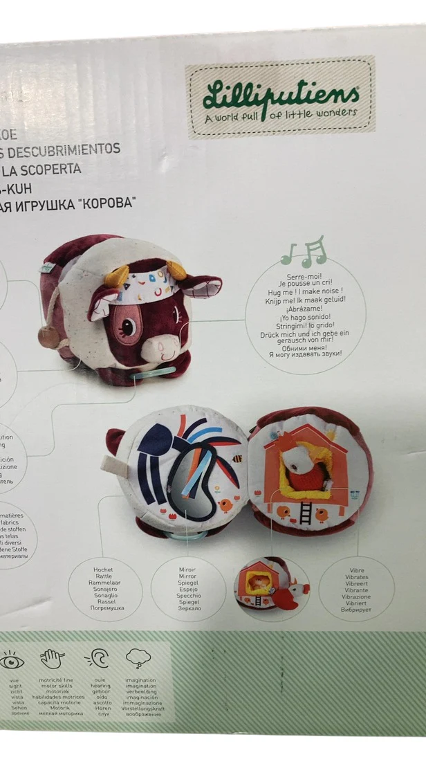Lilliputiens Discovery Cow, Rosalie - Image 3