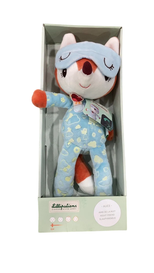 Lilliputiens Glow In The Dark Sleeping Cuddle, Alice