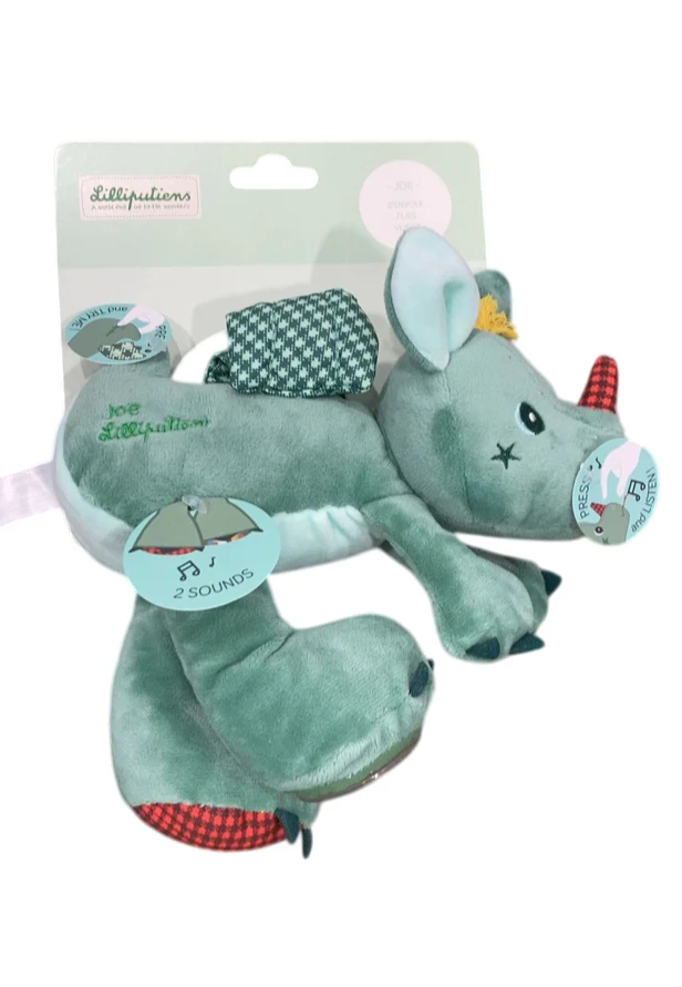 Lilliputiens Multi-sound Plush, Joe the Dragon - Image 2
