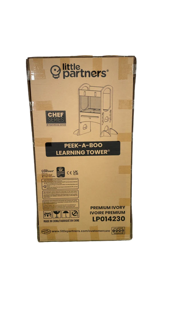 Little Partners Chef Series Learning Tower, Premium Ivory - Image 3