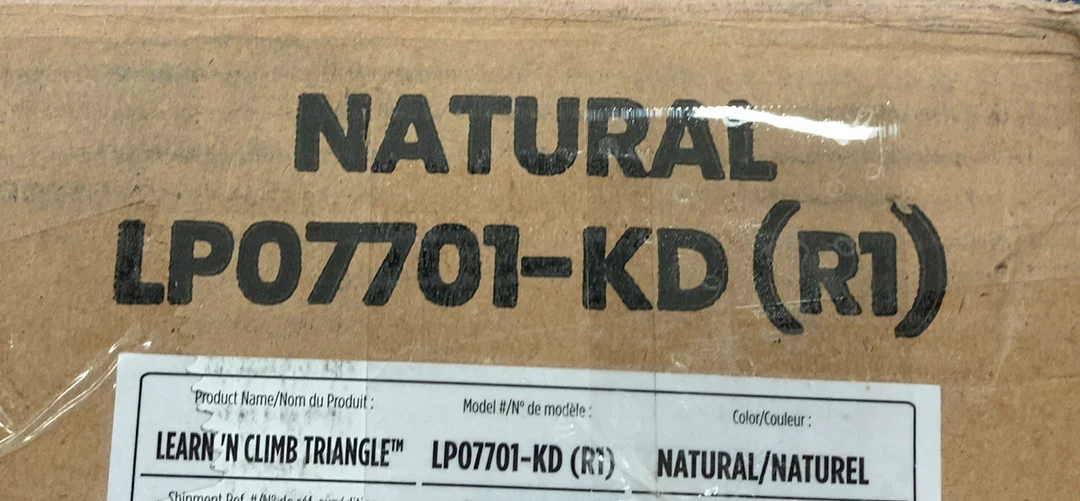 Little Partners Learn 'N Climb Triangle, Natural - Image 4