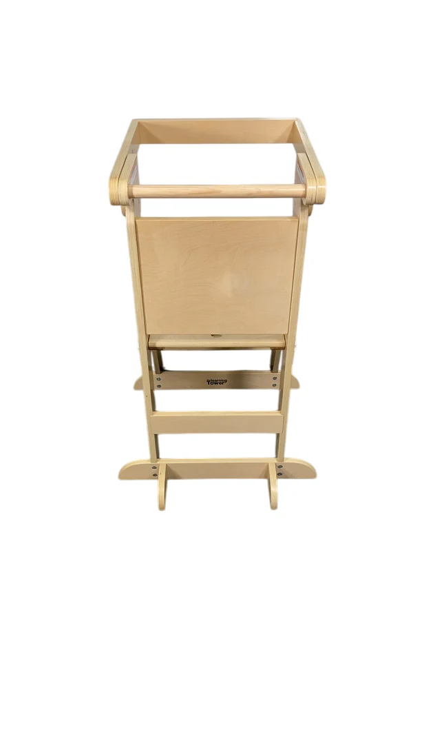 Little Partners Learn ‘N Fold Learning Tower, Natural - Image 4