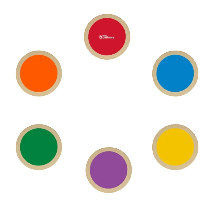 Little Partners Step ‘N Learn Stepping Stones, Colors