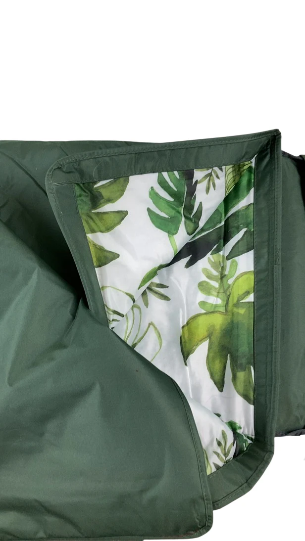 Little Unicorn 5 x 7 Outdoor Blanket, Tropical Leaf - Image 2
