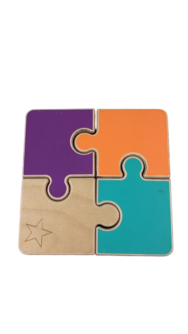 Lovevery 4 Piece Chunky Puzzle - Image 2