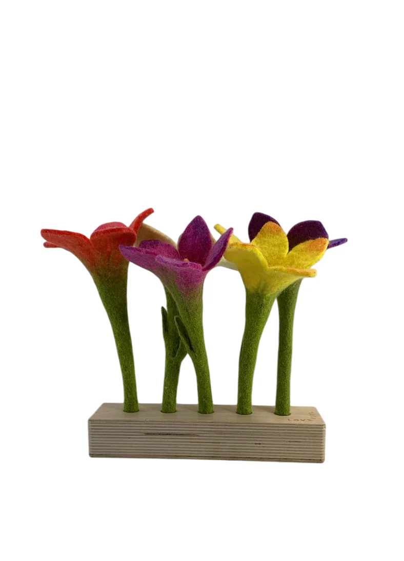 Lovevery Felt Flowers