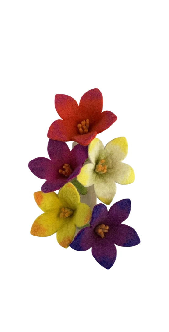 Lovevery Felt Flowers - Image 2