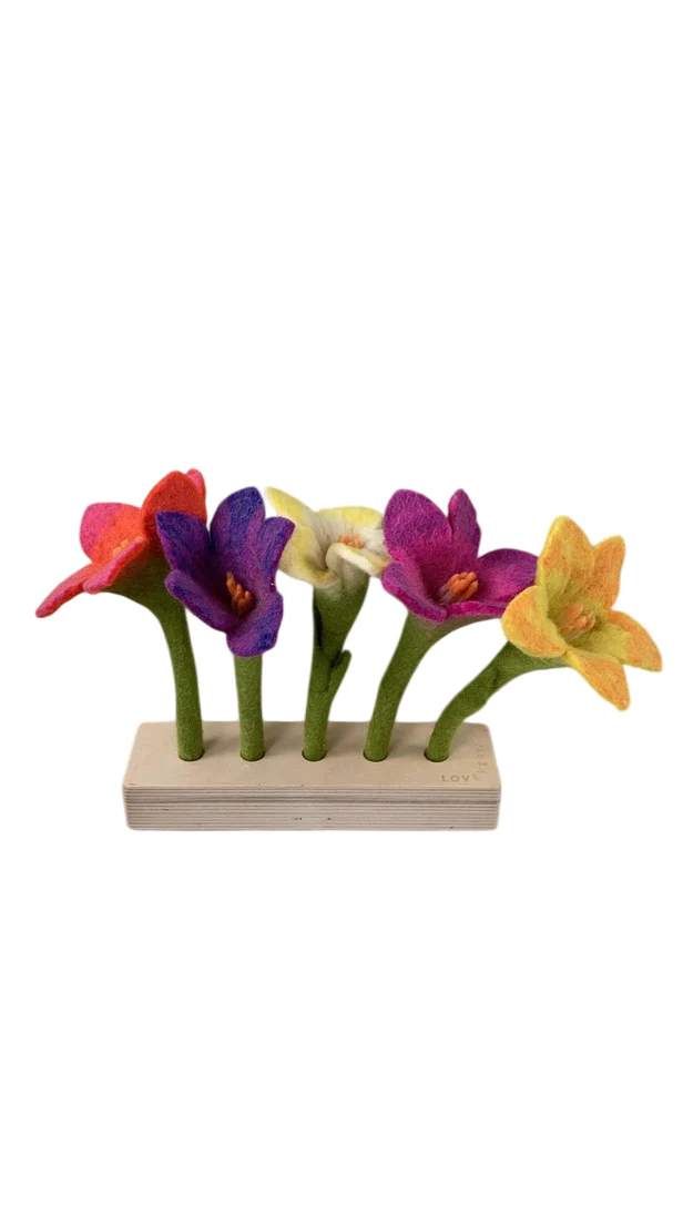 Lovevery Felt Flowers