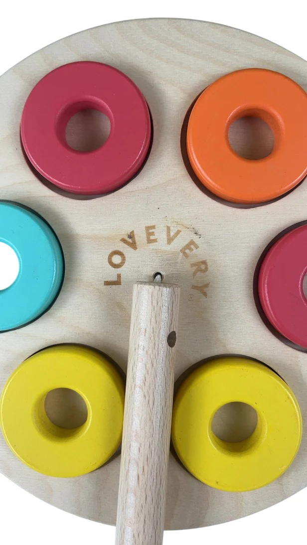 Lovevery Flexible Wooden Stacker - Image 3
