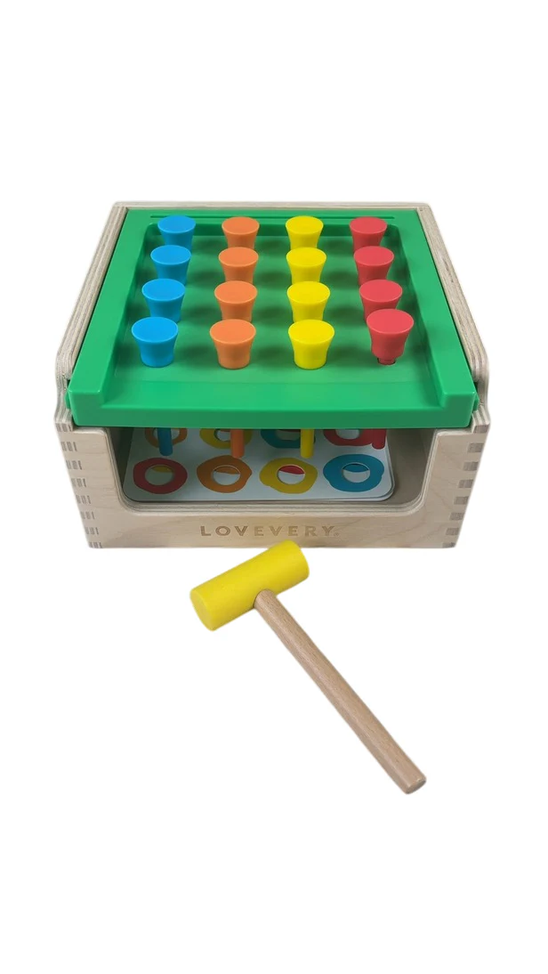 Lovevery Match And Tap Hammer Box