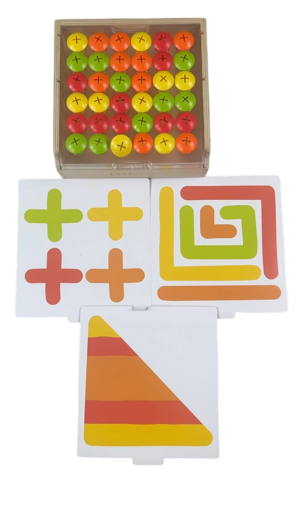 Lovevery Mosaic Button Board