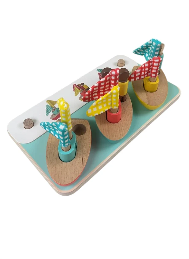 Lovevery Pattern Match Boats & Cards Set - Image 3