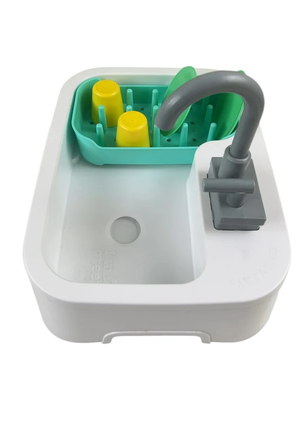 Lovevery Sustainable Sink with Bio-Based Cups And Plates - Image 2