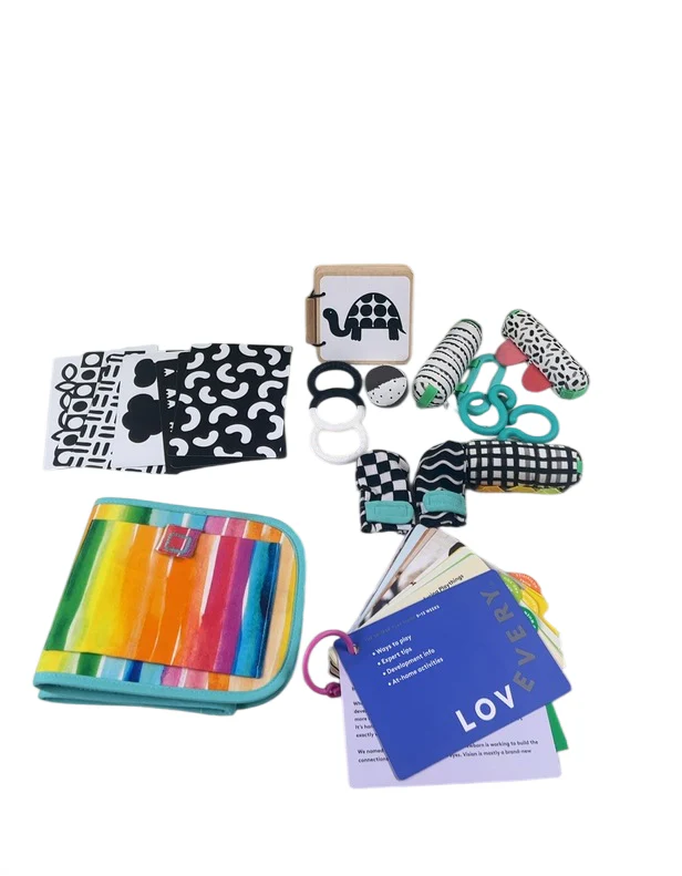 Lovevery The Looker Play Kit, Multicolor
