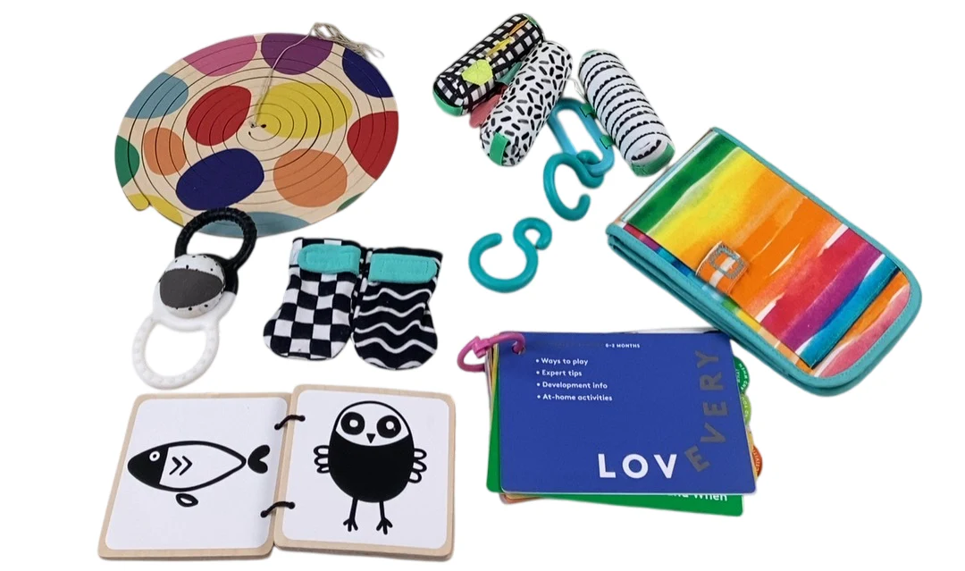 Lovevery The Looker Play Kit, Multicolor