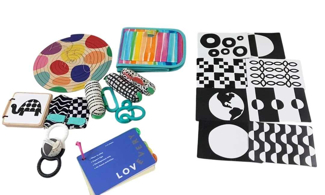 Lovevery The Looker Play Kit, Multicolor