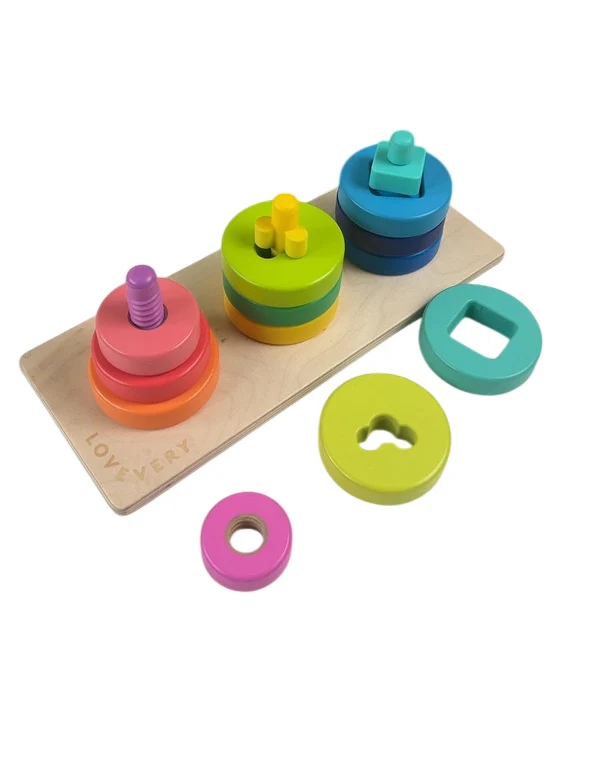 Lovevery Twist And Pivot Pattern Puzzle