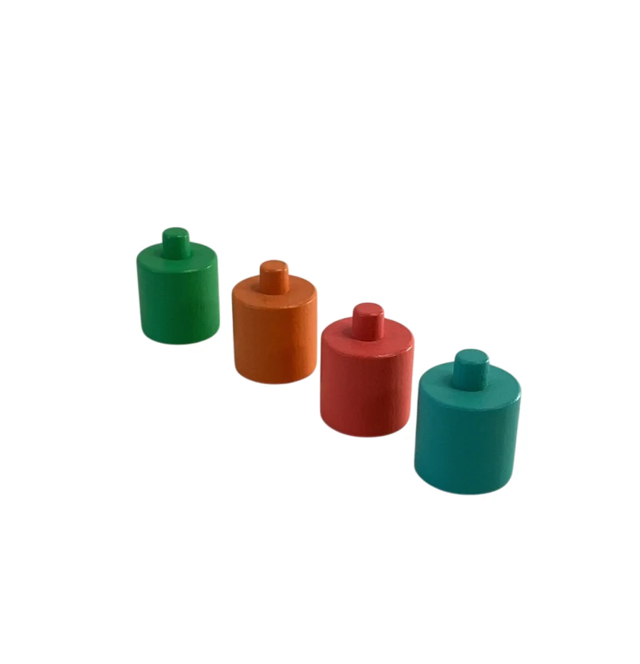 Lovevery Wooden Stacking Peg Board - Image 2
