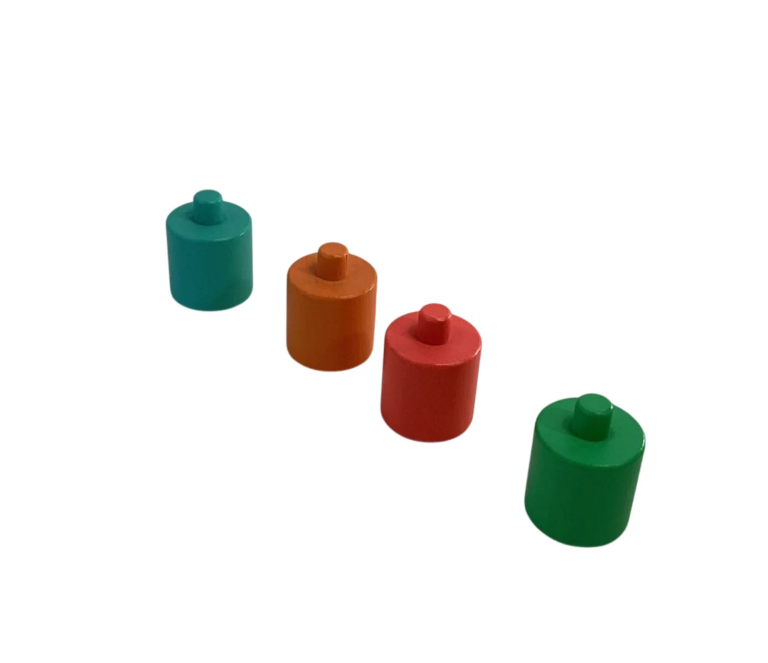 Lovevery Wooden Stacking Peg Board - Image 3