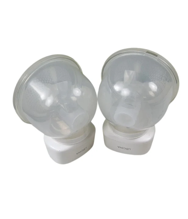 Lucina Wearable Portable Electric Breast Pump, White - Image 2