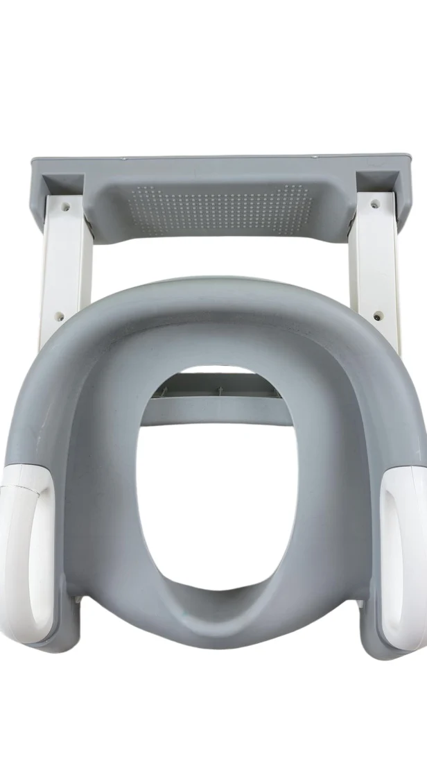 Lulyboo Potty Training Seat with Step Stool, Grey - Image 3
