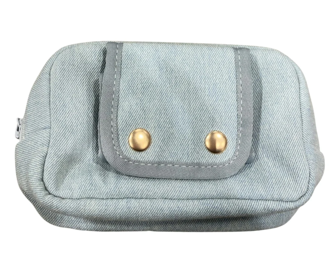 Mabē Monarch Accessory Bag, Dream Wash Denim - Image 2