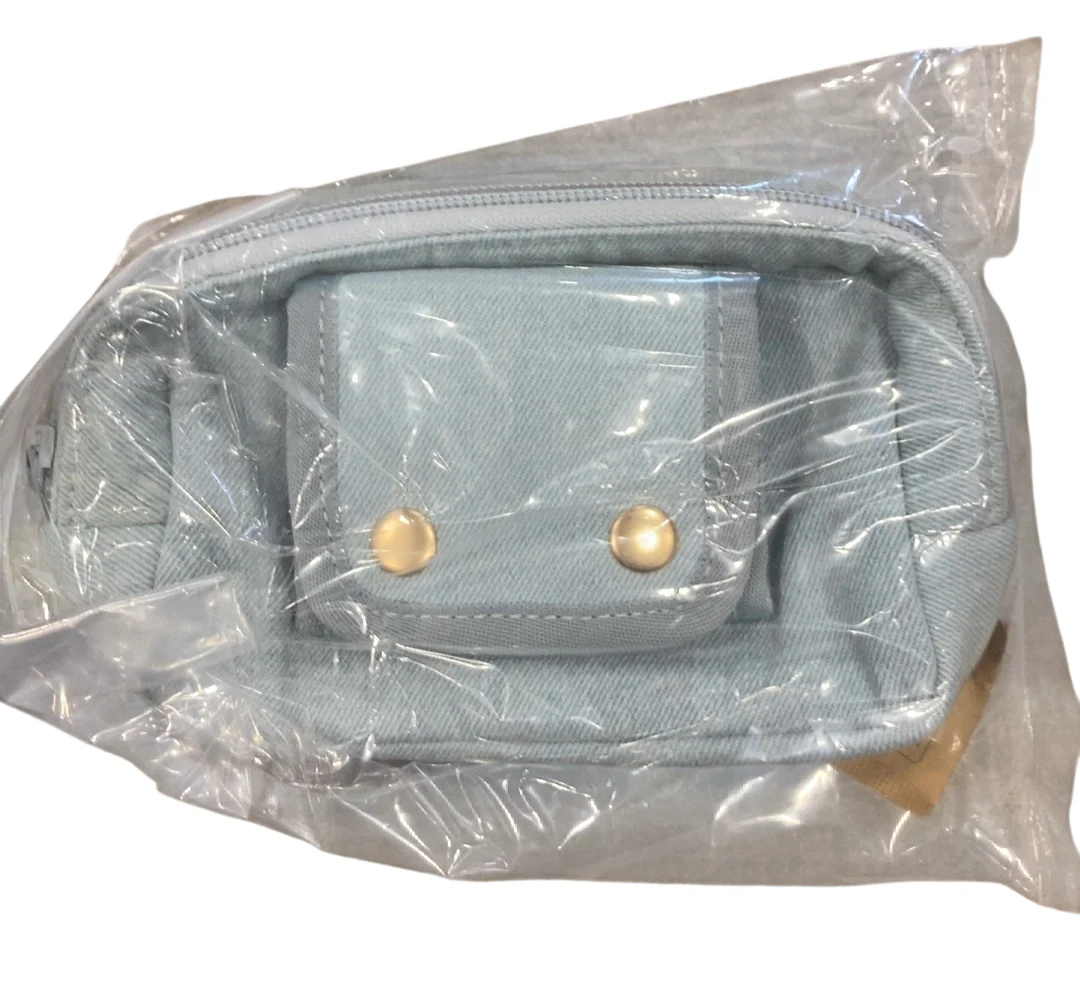 Mabē Monarch Accessory Bag, Dream Wash Denim - Image 3