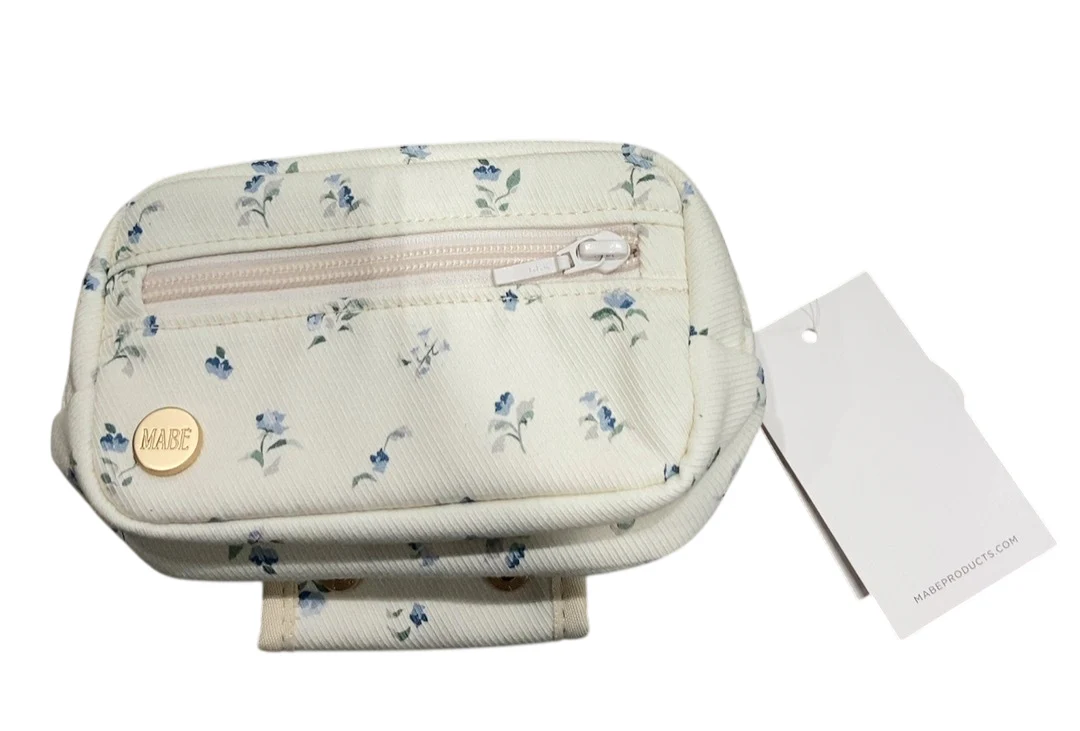 Mabē Monarch Accessory Bag, Floral - Image 3