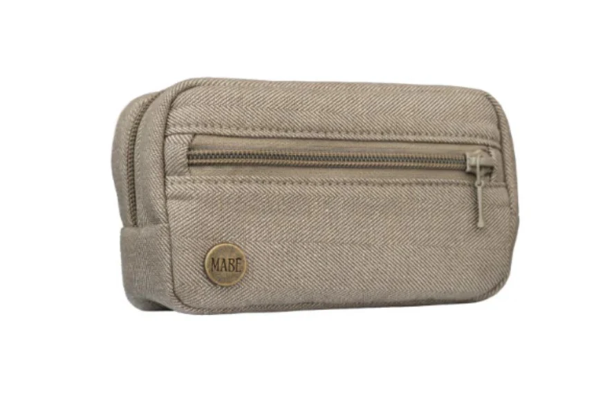 Mabē Monarch Accessory Bag, Herringbone