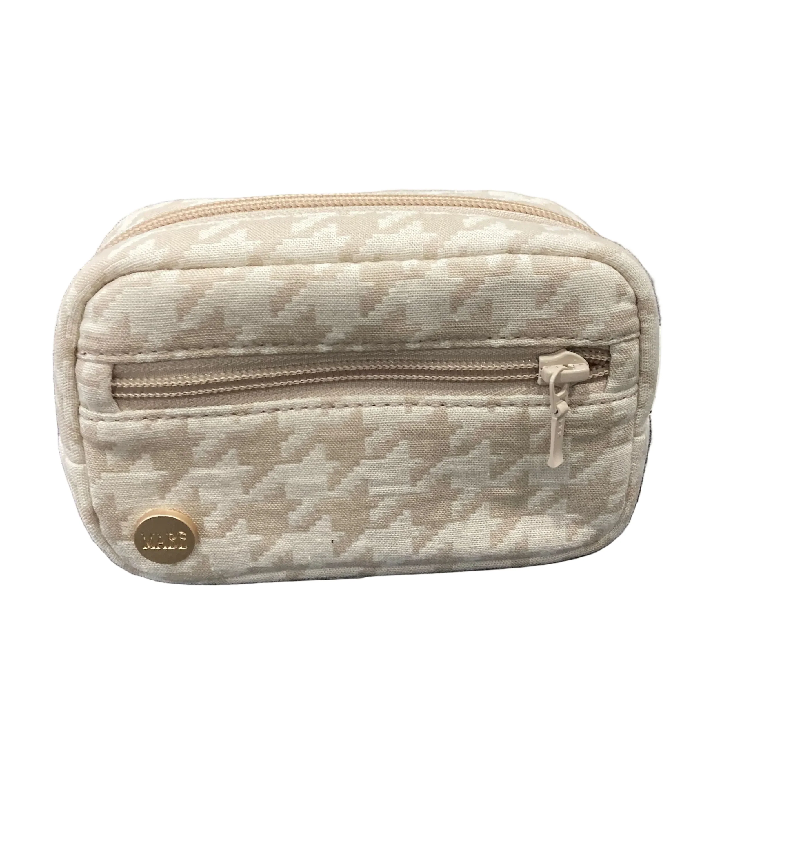 Mabē Monarch Accessory Bag, Houndstooth - Image 2