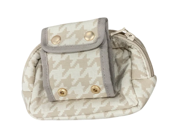 Mabē Monarch Accessory Bag, Houndstooth - Image 3