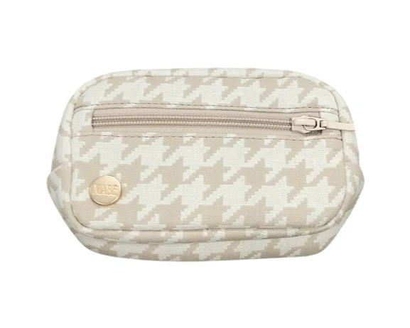Mabē Monarch Accessory Bag, Houndstooth