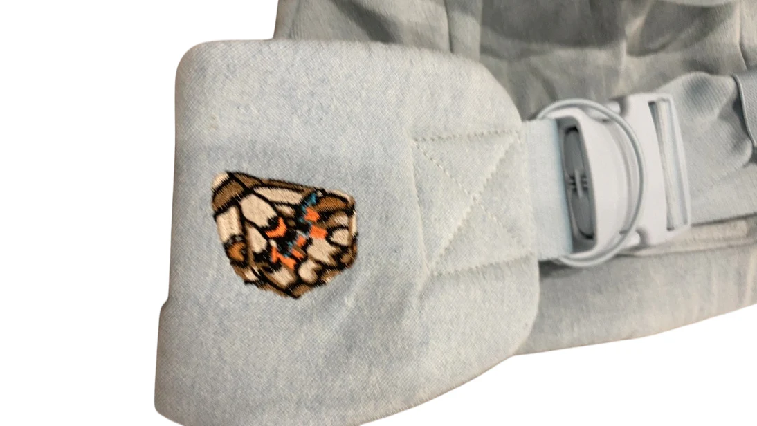Mabē The Monarch Carrier, Dream Wash Denim - Image 4