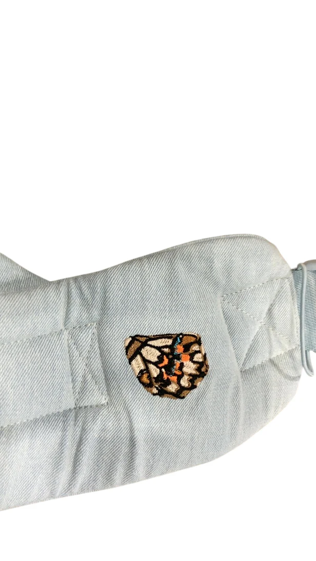 Mabē The Monarch Carrier, Dream Wash Denim - Image 4