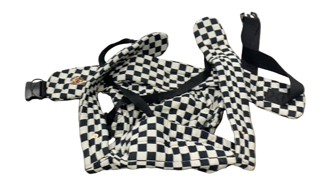 Mabē The Monarch Carrier, Ebony Check