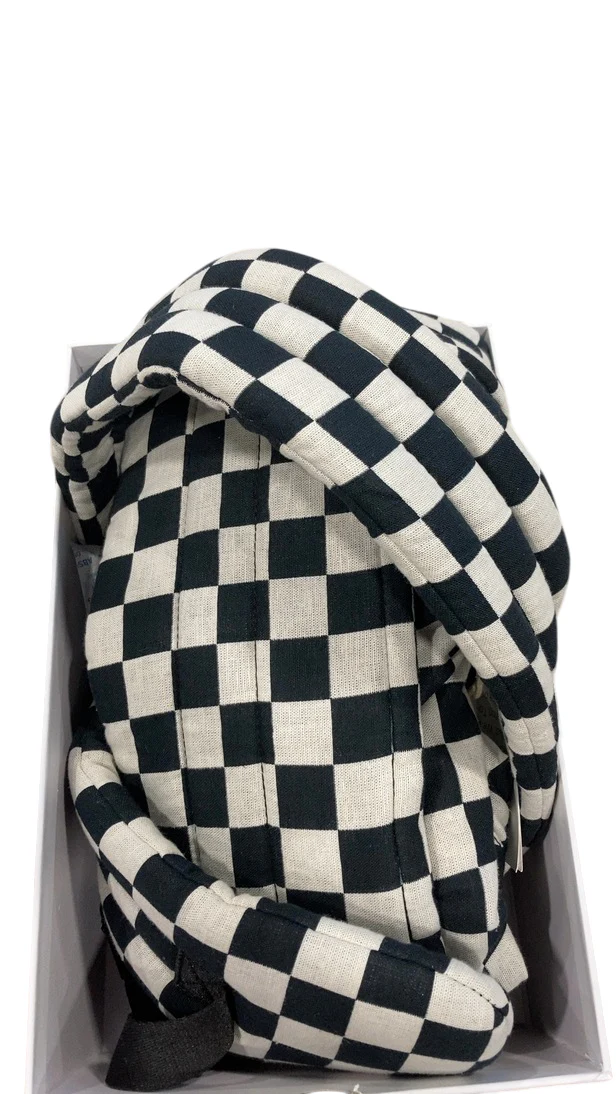 Mabē The Monarch Carrier, Ebony Check - Image 3