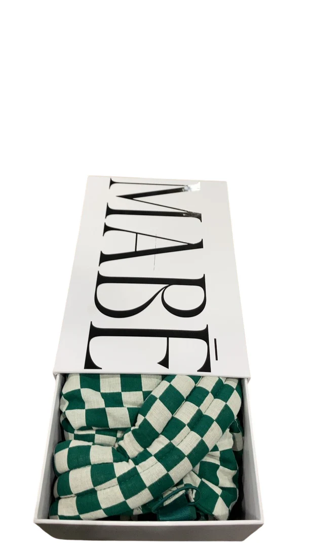 Mabē The Monarch Carrier, Evergreen Check - Image 2